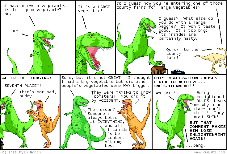 daaaaaaamn i can't believe all those other suckier dudes made me lose enlightenment. wtf