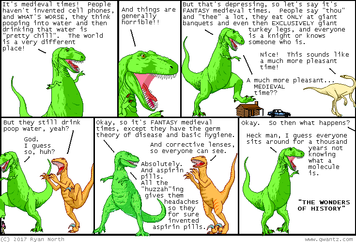 Dinosaur Comics!