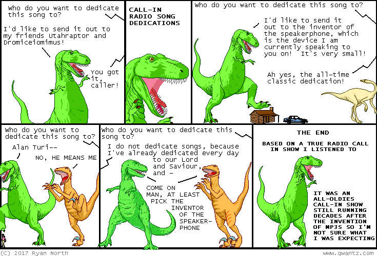 Dinosaur Comics!