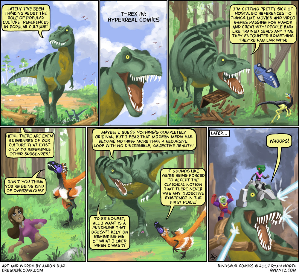 Dinosaur Comics May 17th 2007 Awesome Fun Times Dinosaur Comics May 17th 2007 Awesome Fun Times